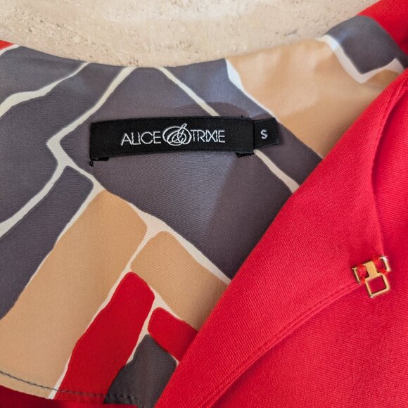 Colour block dress with pockets - Picture 11 of 11